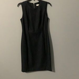 Calvin Klein dark blue denim look dress sz6
